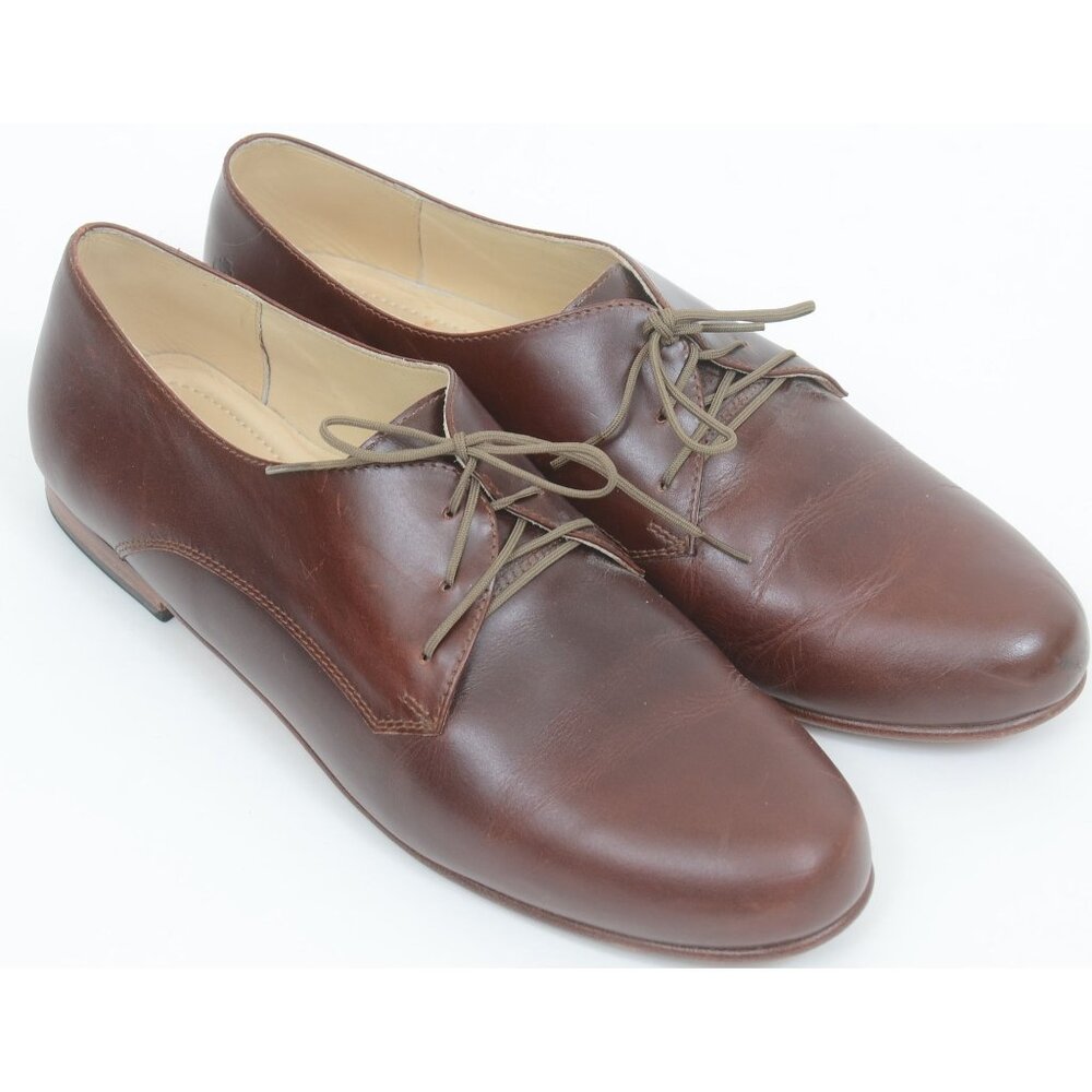Nisolo Women's Oliver Leather Oxford Leather Laced Size 10 Preppy Academia Money